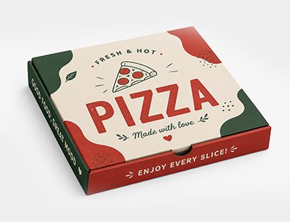 Pizza box packaging design 4